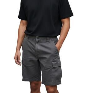 Club Room by Charter Club Men's Gray Cargo Shorts, Size 34